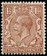 1½d Sg 362 Variety,'very Pale Dull Red-brown' U/m, Superb Fresh Of This Rare