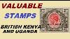 10 Rare And Sought Stamps From British Kenya Uganda And Tanganyika