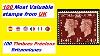 100 Most Valuable British Stamps 100 Timbres Pr Cieux Britanniques