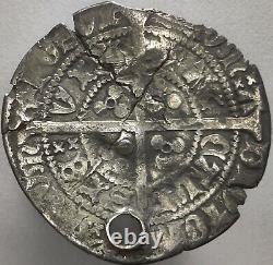 1422-30 Great Britain Groat 4 Pence Calis S-1836 Henry VI Rare Coin