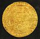 1461, Great Britain, Edward Iv. Rare Gold Rose Noble (ryal) Coin. Repaired Xf