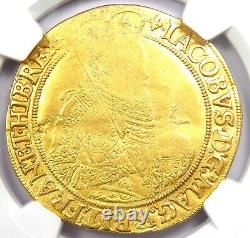 1604-05 England Britain James I Gold Unite Coin NGC XF Details EF Rare Coin