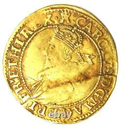 1627 England Britain Charles I Gold Unite Coin VF Details Rare Gold Coin