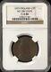 1673 Great Britain Half Penny == F-15 Ngc == No Stops==very Rare=pls View Video