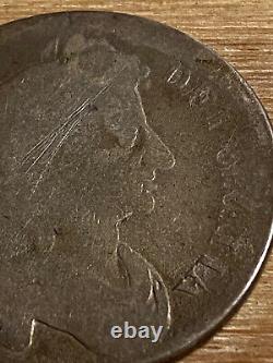 1675 Great Britain Half Crown Silver Coin King Charles II Rare Issue
