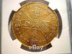 1681 Uk Great Britain 5 Guineas Pounds Dollars Escudos Doubloon Rare Gold Coin