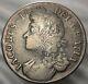 1687 Great Britain England James Ii Crown Coin Rare Silver Coin Rare Monarch