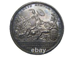 1704 Great Britain England United Kingdom Battle Of Blenheim Silver Medal Rare