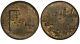 1743-4 Medal Pcgs Xf40 Great Britain Eimer-582 Brass Rare