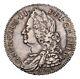 1745, Great Britain, George Ii. Silver ½ Crown Coin. Rare Lima Issue! Ngc Au-53