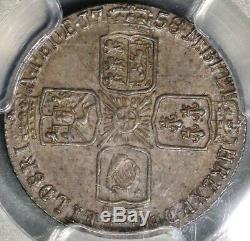 1758/7 PCGS MS 63 George II 6 Pence Great Britain Rare Mint State Coin 17070601D