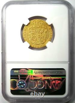 1764 Great Britain England George III Gold Guinea Coin NGC F12 Rare
