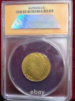 1777 Britain George III Gold Guinea Certified ANACS VG-RARE-USED IN REVOLUTION