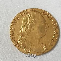1777, Great Britain, George III. Rare Gold Guinea Coin