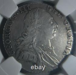 1787 Great Britain 1 Shilling Esc-1218 Ngc Xf 45 Scarce Silver Coin Rare