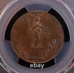 1795 Great Britain Suffolk, Bungay Conder 1/2 Penny PCGS MS64 Rare Top POP