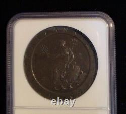 1797 Soho Great Britain 2P NGC AU Details RARE