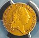 1802, Great Britain, George Iii. Rare Gold 1/2 Guinea Coin. (4.19gm) Pcgs Au-53