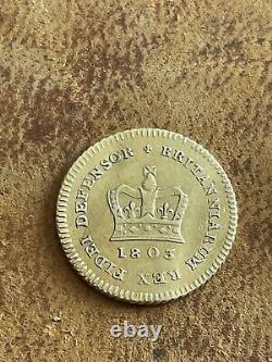 1803 1/3 Guinea Gold Coin Great Britain Extra Rare Low Minted Scarce