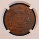 1811 Great Britain Bath Whitchurch & Dore Penny Token -ngc Ms64 -rare Top Pop