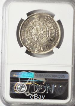 1817 Great Britain 1/2 Silver Half Crown KM# 667 Rare XF