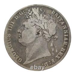 1820 Great Britain George IV Rare Silver Half Crown English Coin 4N