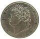 1824 Great Britain Silver Shilling George Iiii Rare High Grade Km#687 Die #2