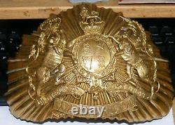 1834 Patt. 6th Inniskillings Dragoon Guards o/r v rare cavalry helmet plate