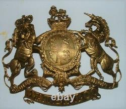 1834 Patt. 6th Inniskillings Dragoon Guards o/r v rare cavalry helmet plate