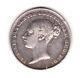 1841 Great Britain Queen Victoria Sterling Silver Sixpence. Rare