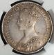 1847, Great Britain, Queen Victoria. Rare Proof Silver Gothic Crown. Ngc Pf+