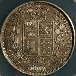 1850 Great Britain 1/2 Crown==ANACS XF-45 ==Cat. $1,150 == Rare=FREE SHIPPING