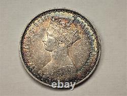 1853 Victoria Great Britain Florin = RARE Estate Find BEAUTY Nice XF/AU