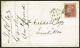 1863 1d Star Rf Rare Fine Irish Enniskillen Trollope Cancel From Dublin
