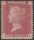 1864/79 Sg43 1d Rose Red Plate 88 Mounted Mint Rare Plate (hc)
