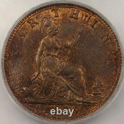 1879 Britain Farthing ICG MS65 RARE Gem BU Uncirculated Coin