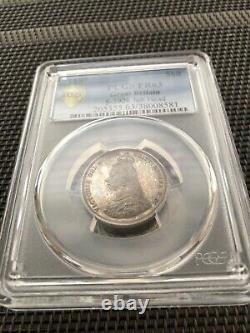 1887 Great Britain UK Queen Victoria Proof Silver 1/- Shilling PCGS PR63 Rare