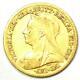 1900 Great Britain England Victoria Gold Half Sovereign Uk Coin 1/2s Rare