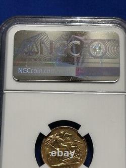 1900 Great Britain Victoria 1/2 Sovereign Gold Coin NGC AU 58 Graded Rare