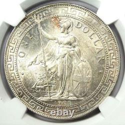 1901-B Great Britain Trade Dollar T$1 Coin Certified NGC MS60 (BU UNC) Rare