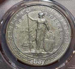 1904/0-B Great Britain Trade Dollar Prid-16 OD PCGS AU Detail Rare Overdate