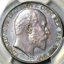 1904 PCGS AU 58 Florin Edward VII Great Britain Rare Silver Coin (22021203C)