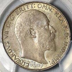 1904 PCGS MS 62 Florin Edward VII Great Britain Rare Silver Coin (23080201D)