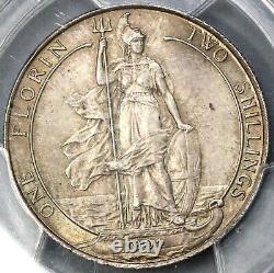 1904 PCGS MS 64 Florin Edward VII Great Britain Rare Silver Coin (19040201C)