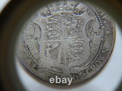 1905 Great Britain 1/2 Half Crown Rare Key Date You Grade It (#Js44)