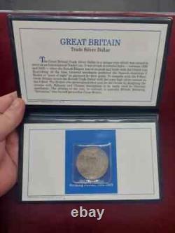 1911 B British Trade Dollar Great Britain Rare Silver Coin