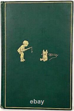 1926 edition WINNIE THE POOH Teddy Bear FIRST FORMAT Child A A MILNE Disney RARE