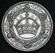 1929 Uk Great Britain Wreath Crown Km# 836 Silver Coin Rare 4994 Minted Ef