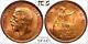 1930 Great Britain Farthing Pcgs Ms66rd Rare Top Coin 1/3