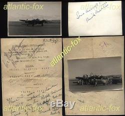1947 RARE Dambuster Mick Martin & Ted Sismore, MOSQUITO Speed record to Capetown